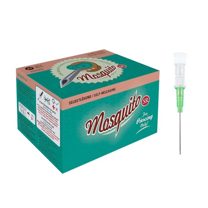 Aghi Cannula MOSQUITO 18 GA 1.3mm – Seven Tattoo Supply